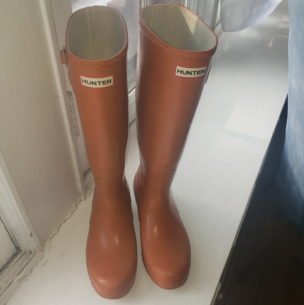 Women's Burnt Orange Original Hunter Boot